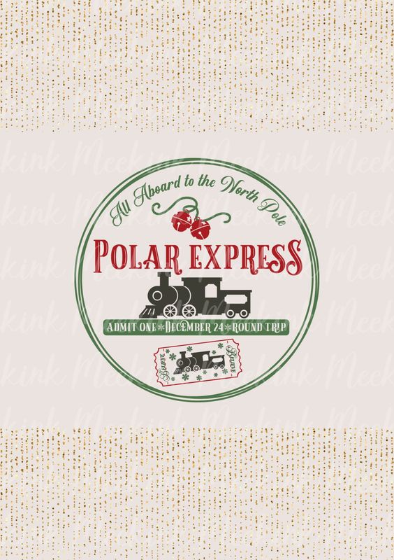 Polar Express Decal