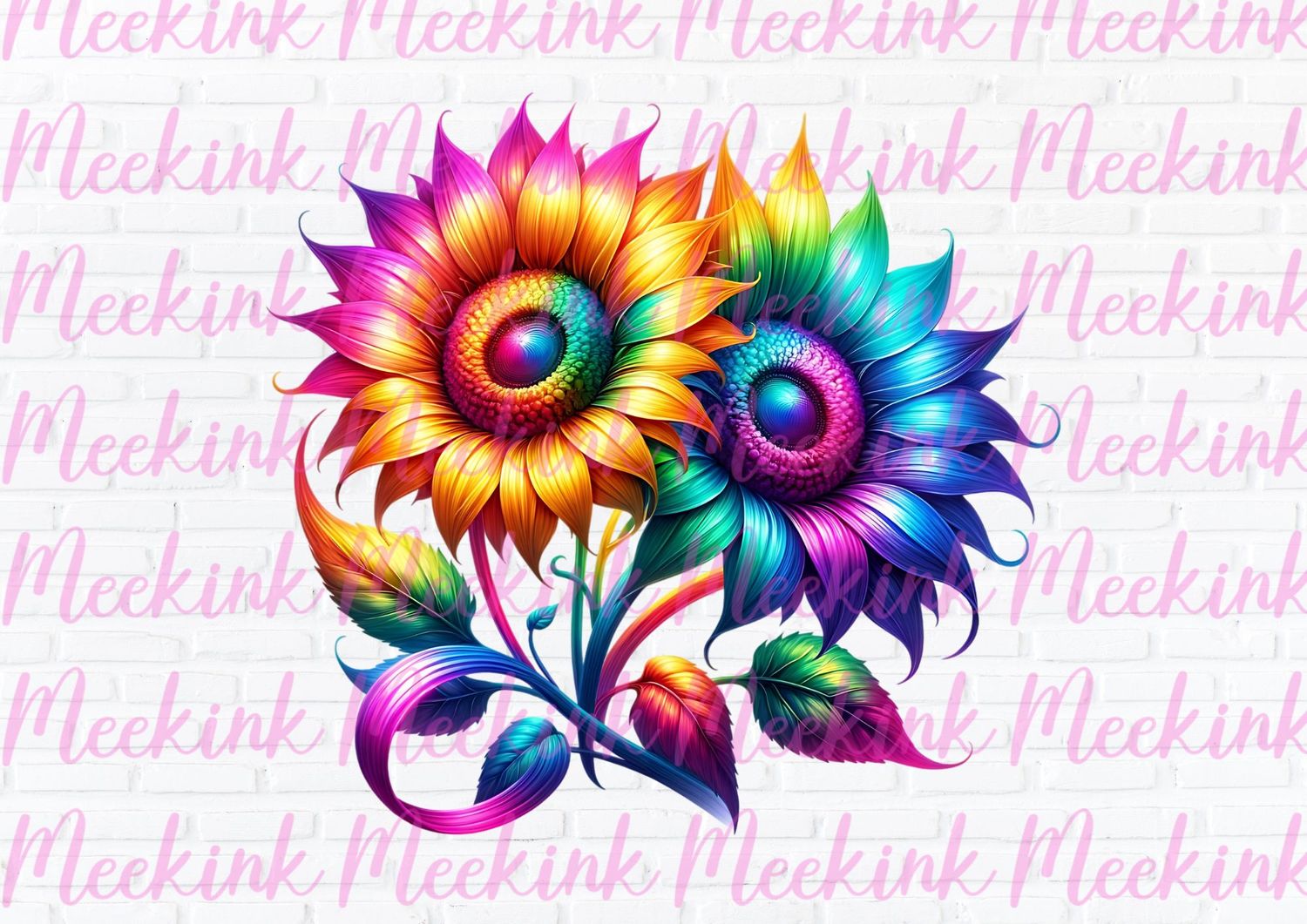 Sunflower 9 UV DTF
