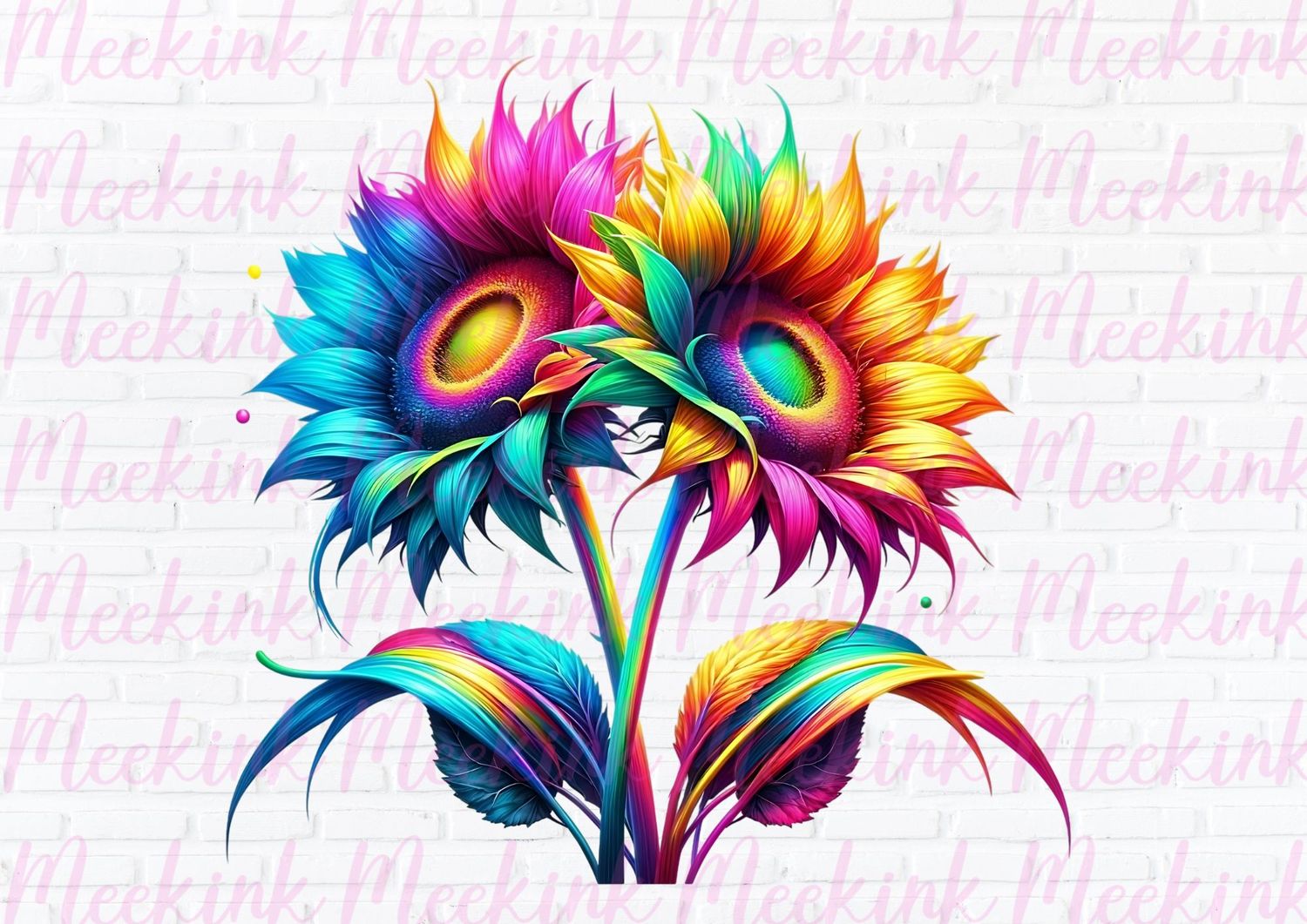 Sunflower 7 UV DTF
