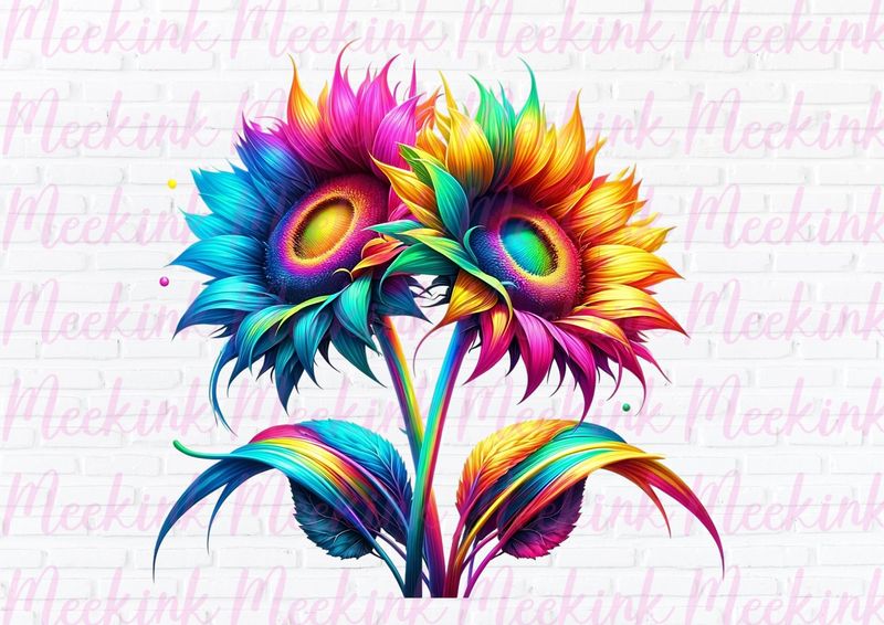 Sunflower 7 UV DTF