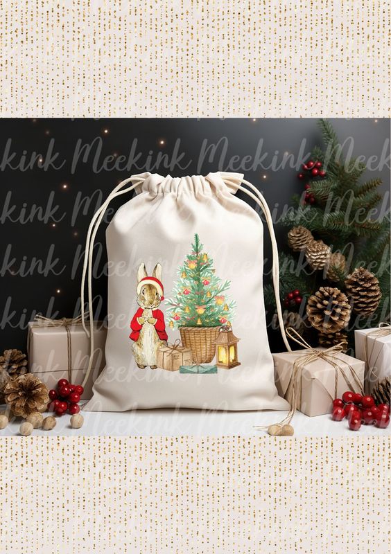 Red Rabbit Tree 2 Decal