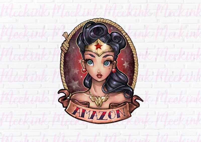 Princess 6 DTF Decal