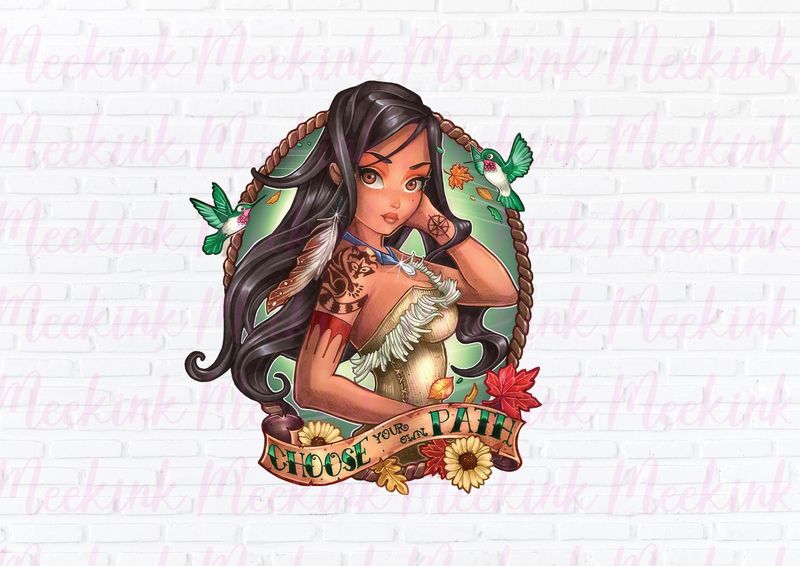 Princess 14 DTF Decal