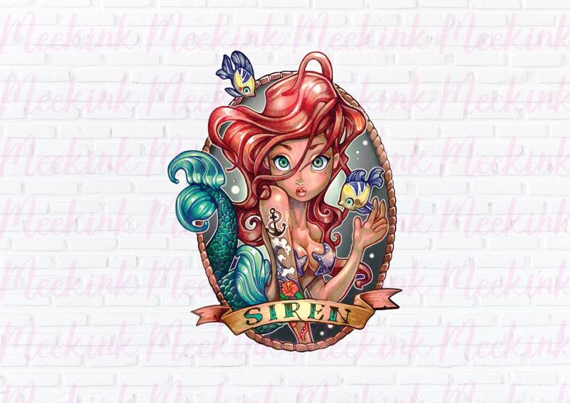 Princess 13 DTF Decal