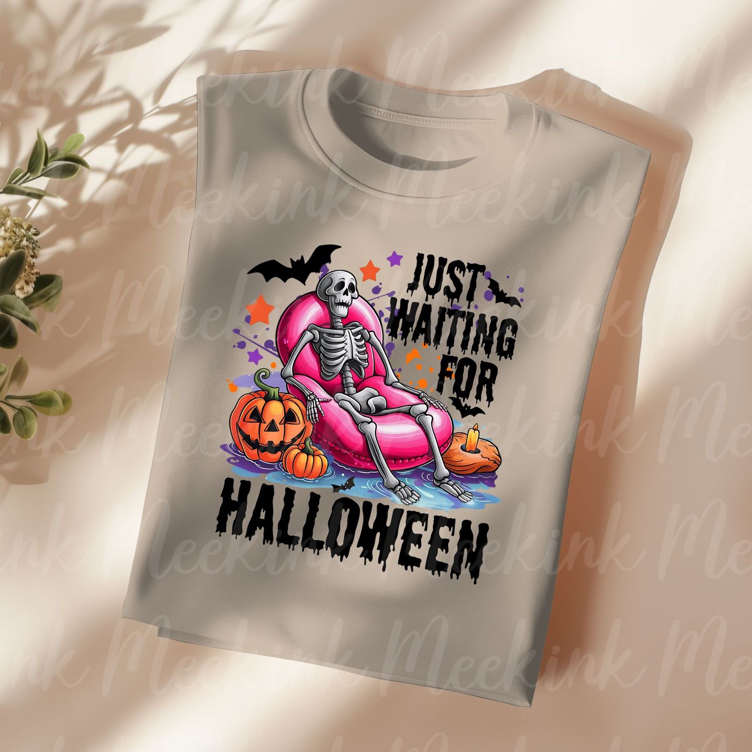 Waiting For Halloween UVDTF or DTF Decal