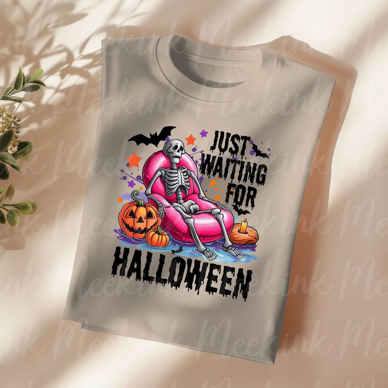Waiting For Halloween UVDTF or DTF Decal