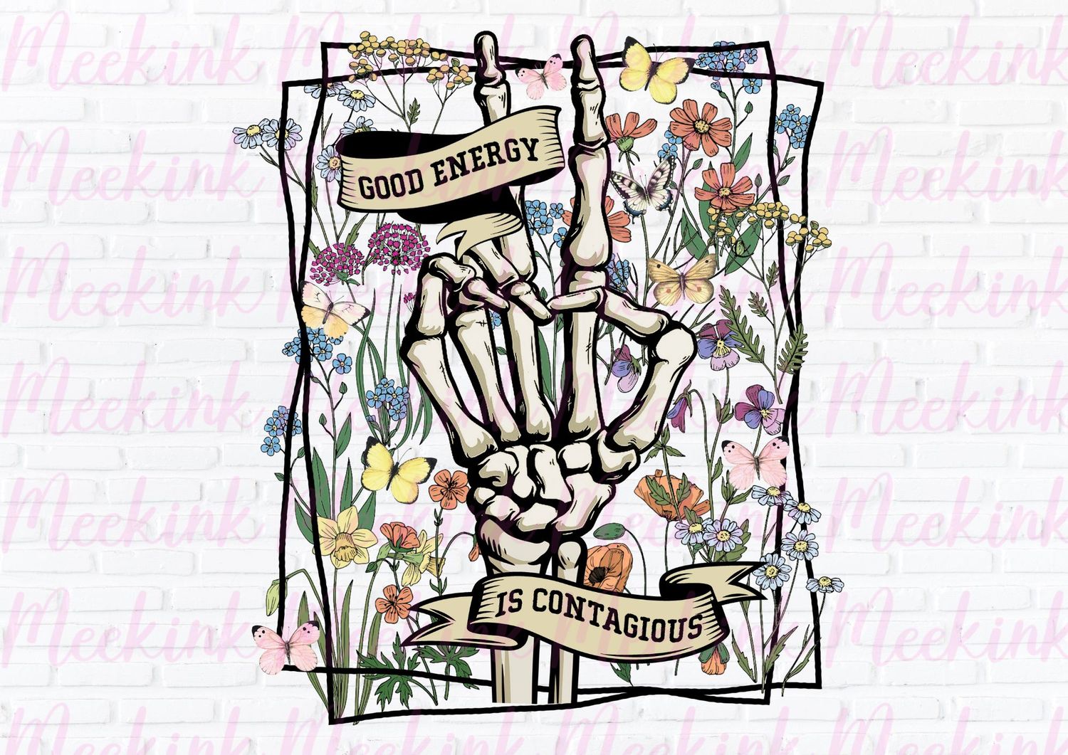 Good Energy UVDTF or DTF Decal