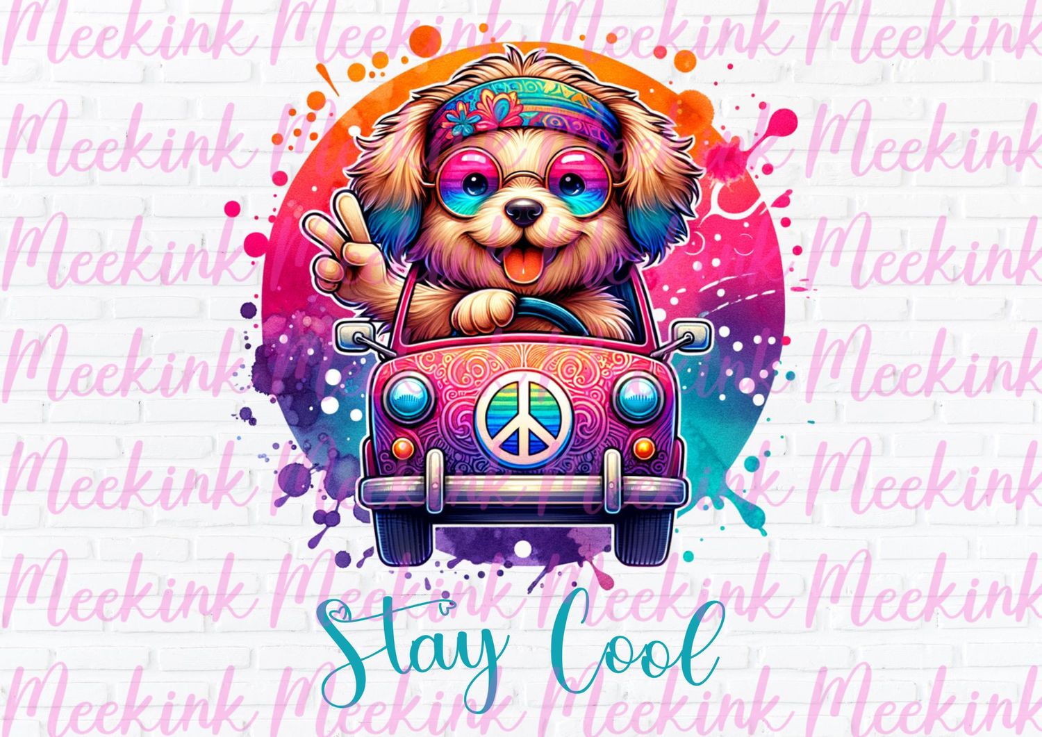 Stay Cool UVDTF or DTF Decal
