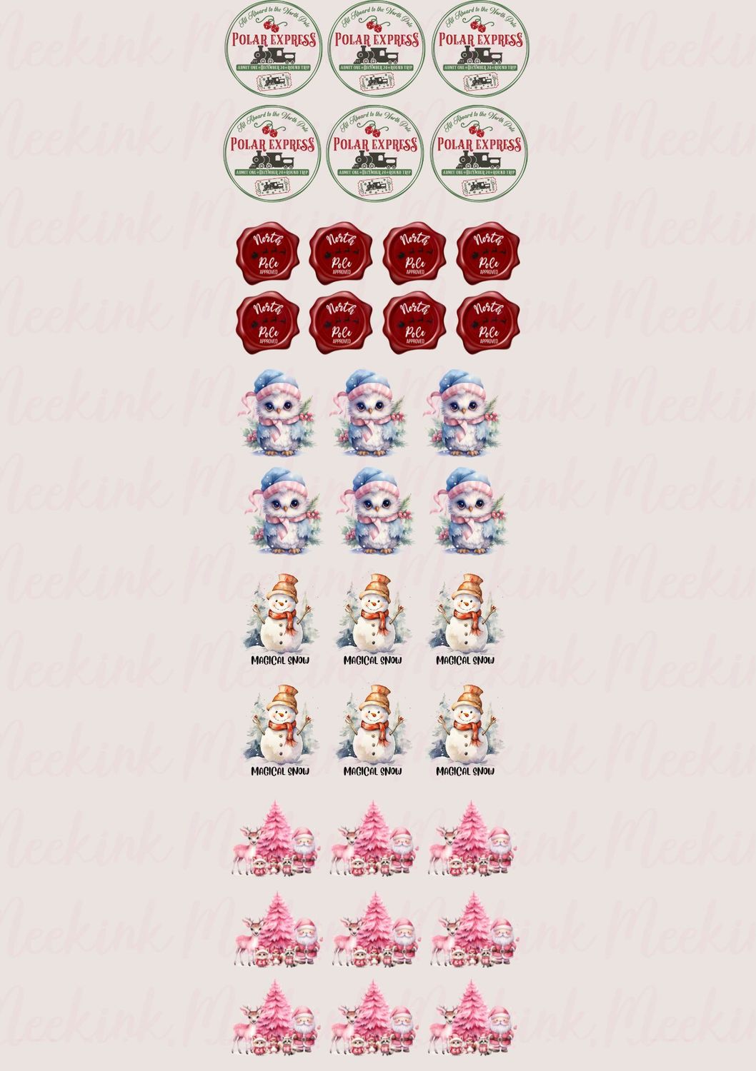 Craft Fair Sheet 11 UVDTF