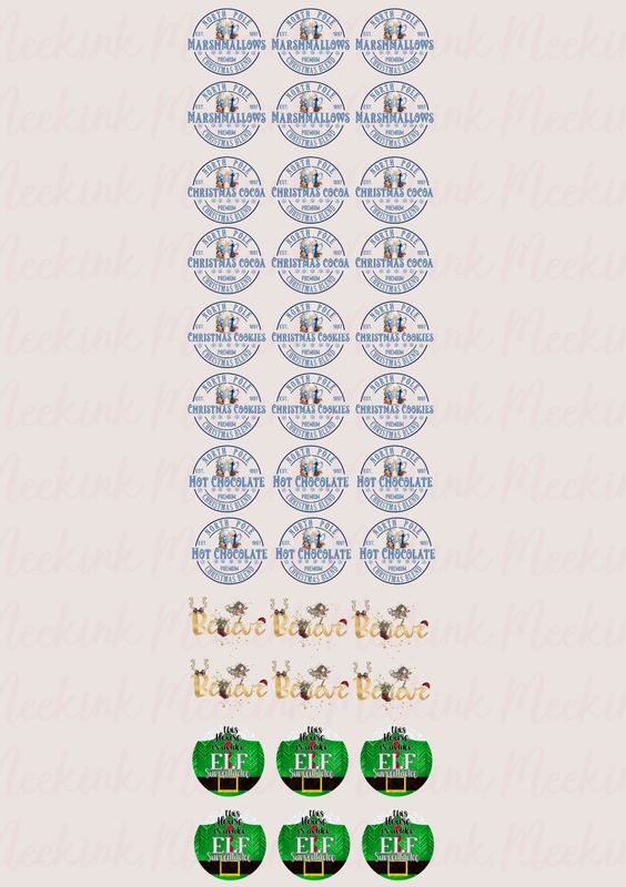 Craft Fair Sheet 12 UVDTF