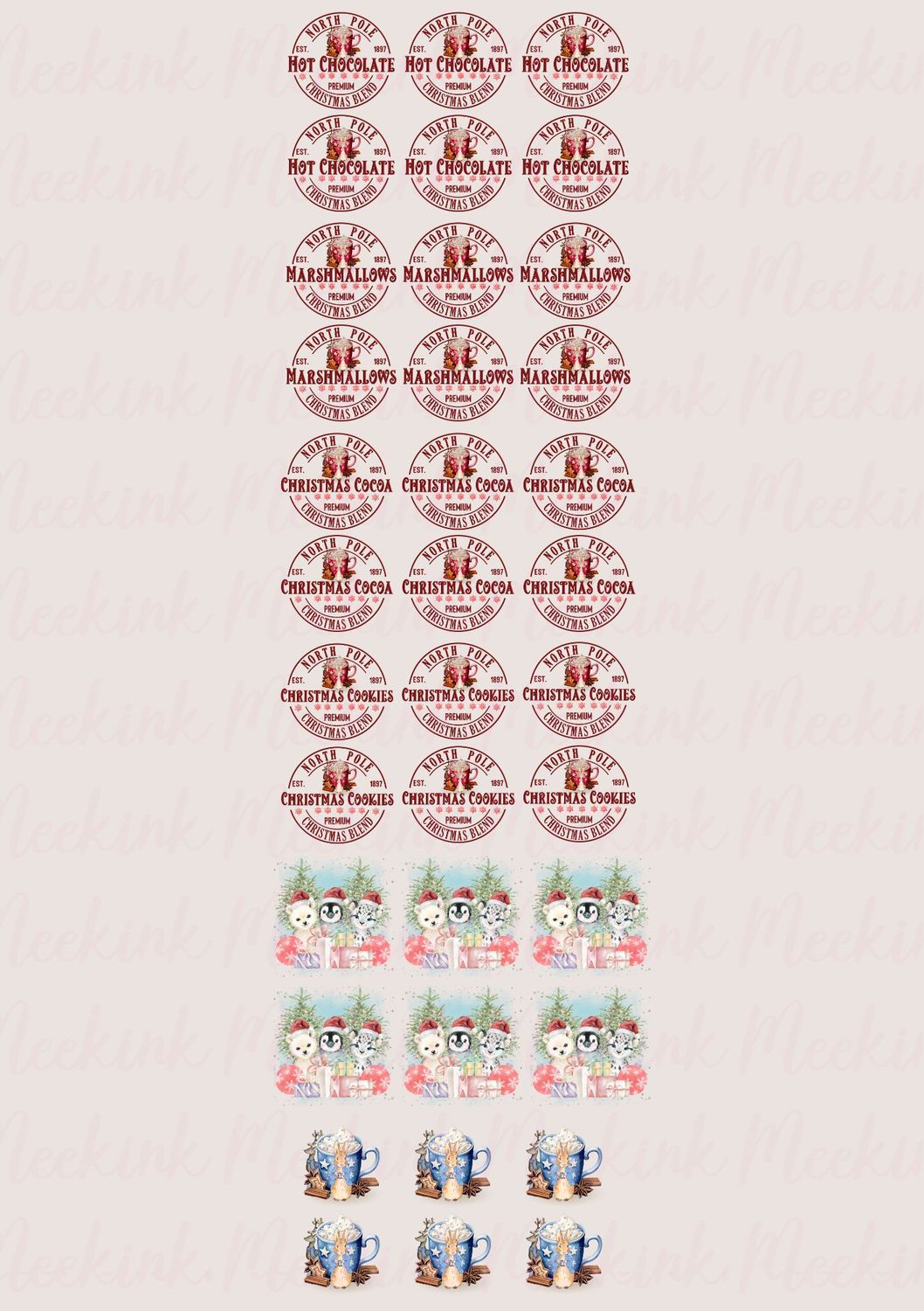 Craft Fair Sheet 13 UVDTF