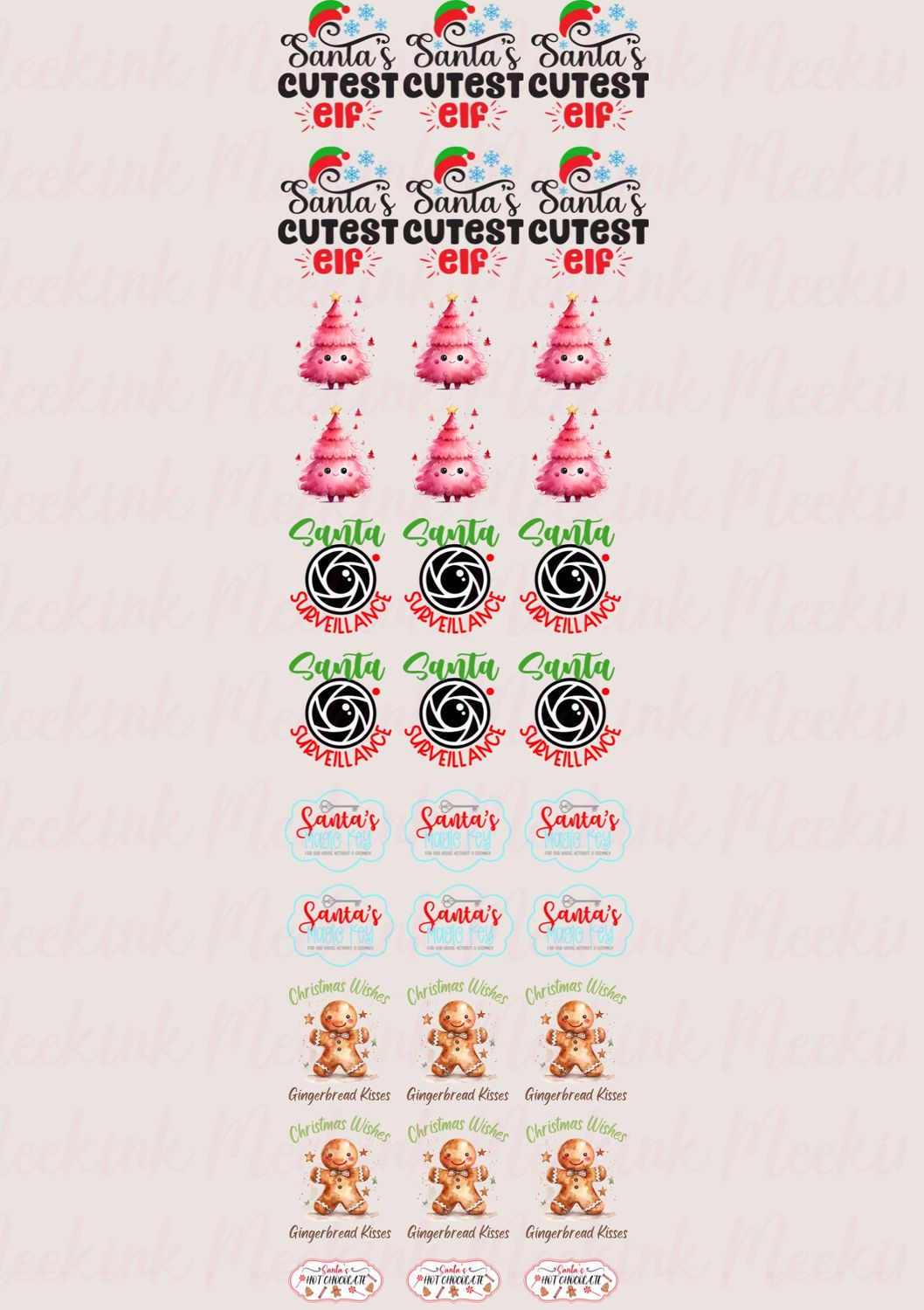 Craft Fair Sheet 10 UVDTF