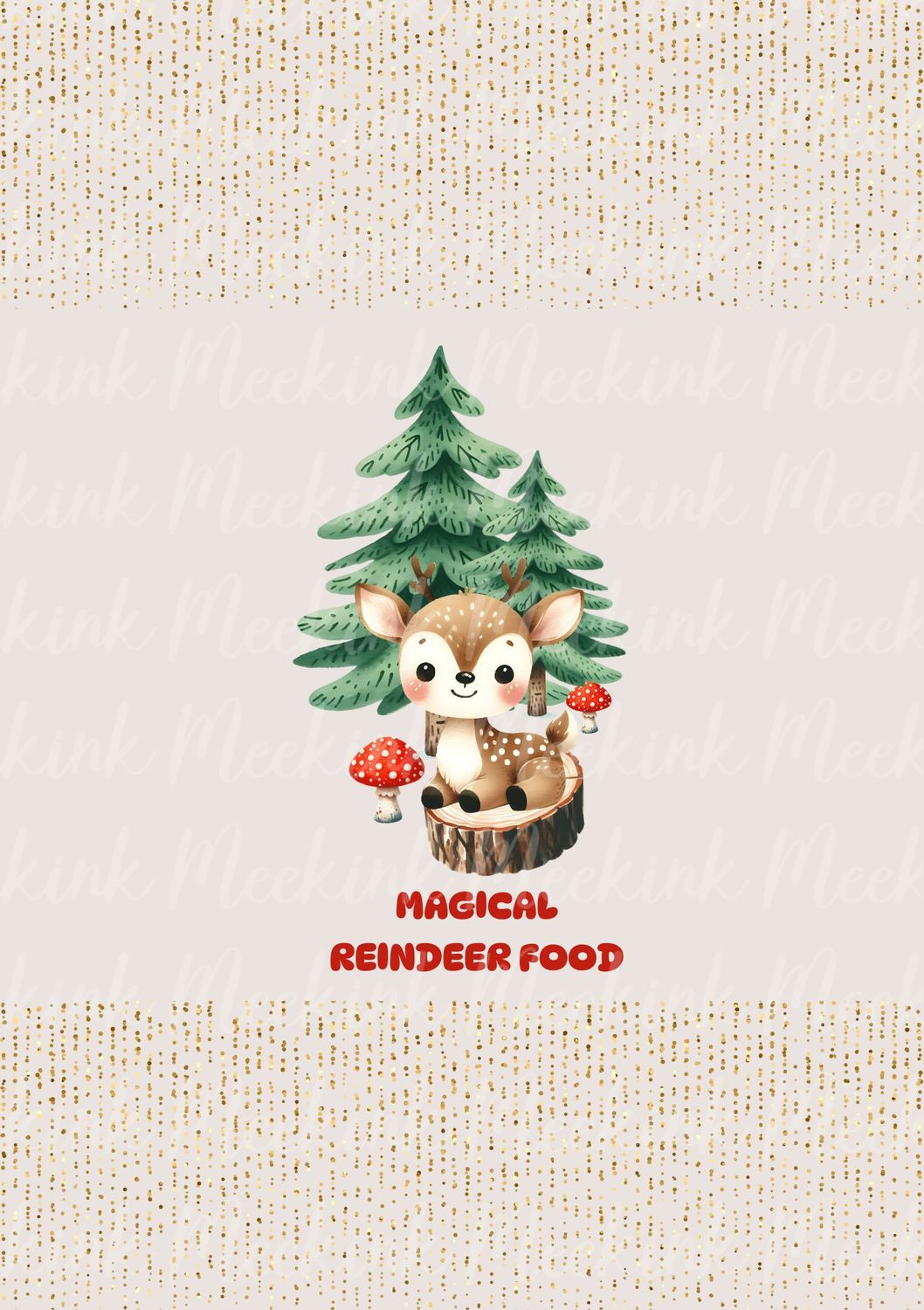 Magical Reindeer 2 Decal