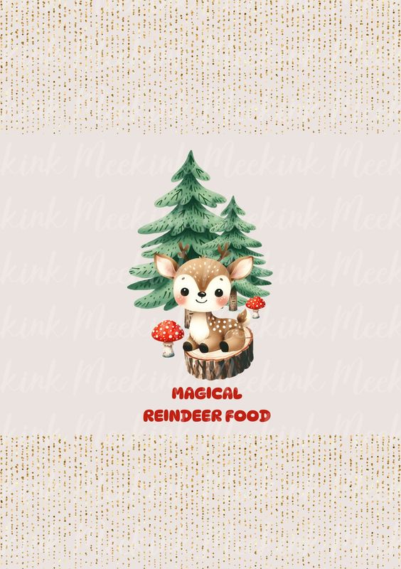 Magical Reindeer 2 Decal