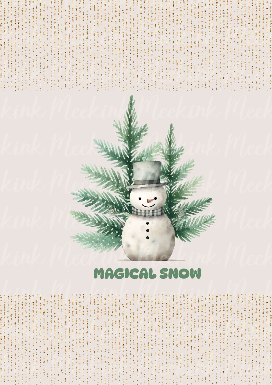 Magical Snow Decal