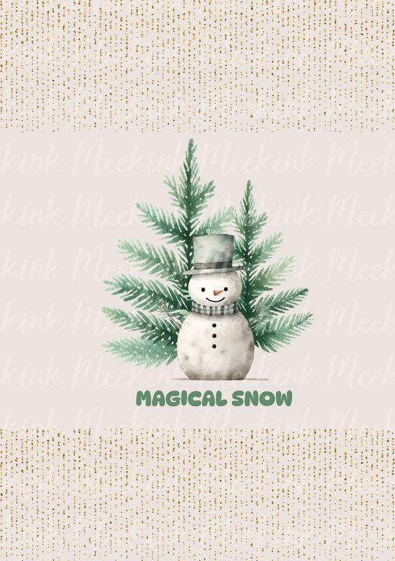 Magical Snow Decal
