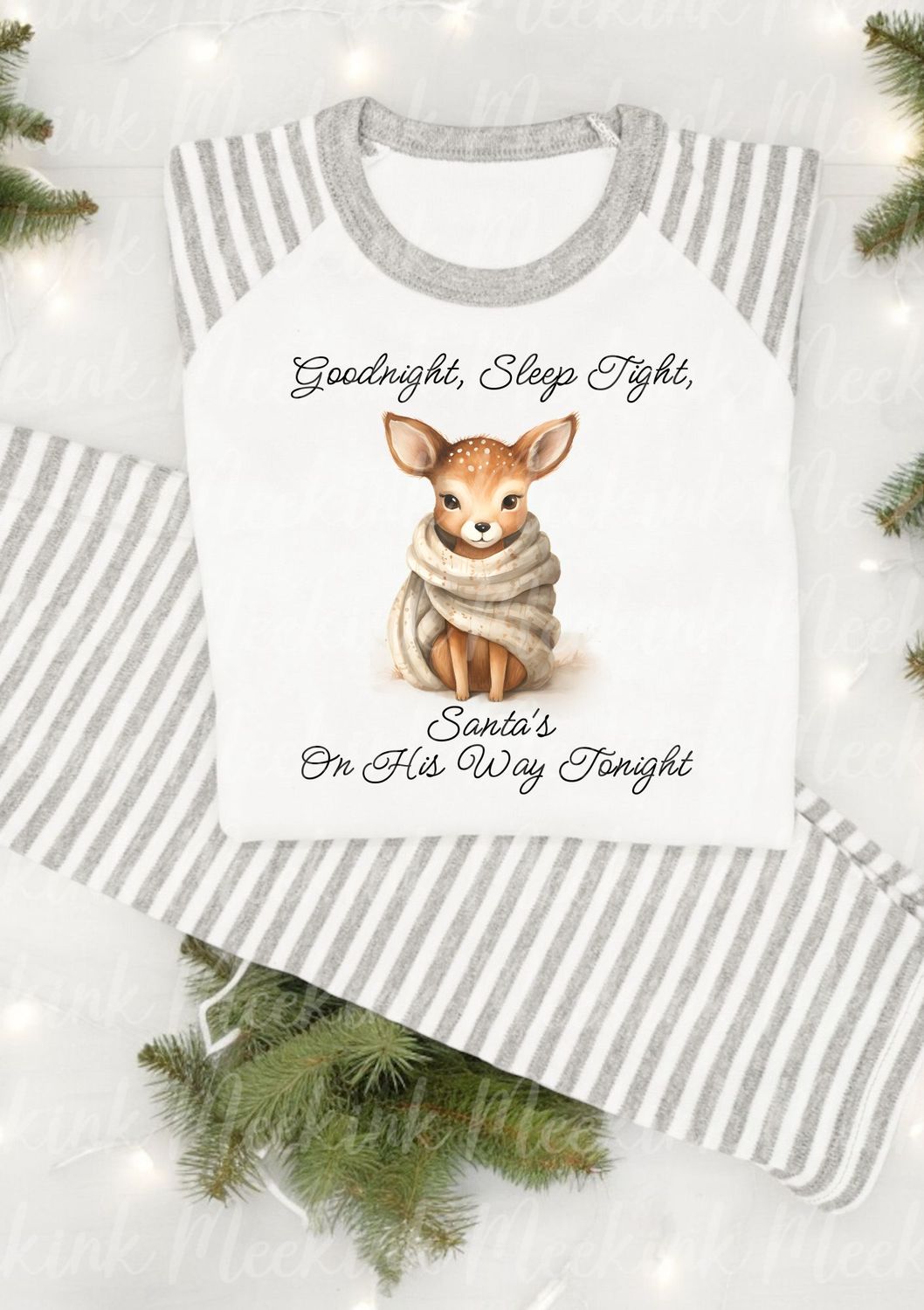 Christmas Goodnight Design 4 Decal