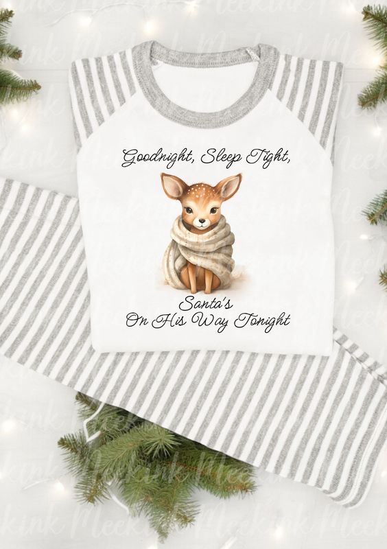Christmas Goodnight Design 4 Decal