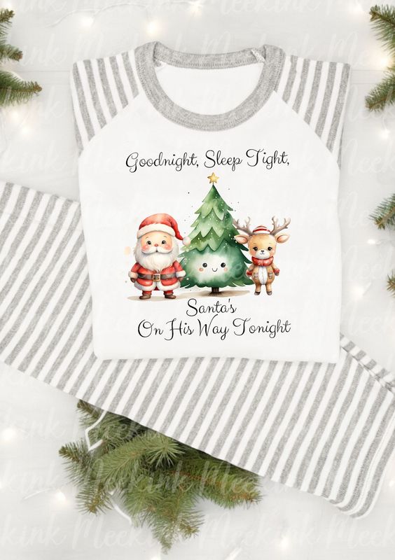 Christmas Goodnight Design 2 DTF Decal