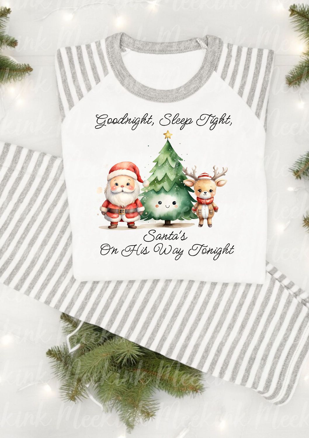 Christmas Goodnight Design 3 Decal