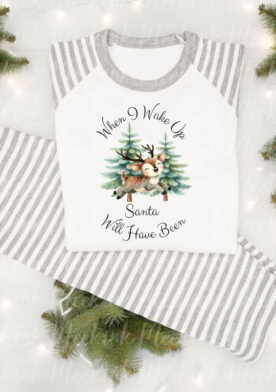 Santa Will Have Been Reindeer 2 Decal