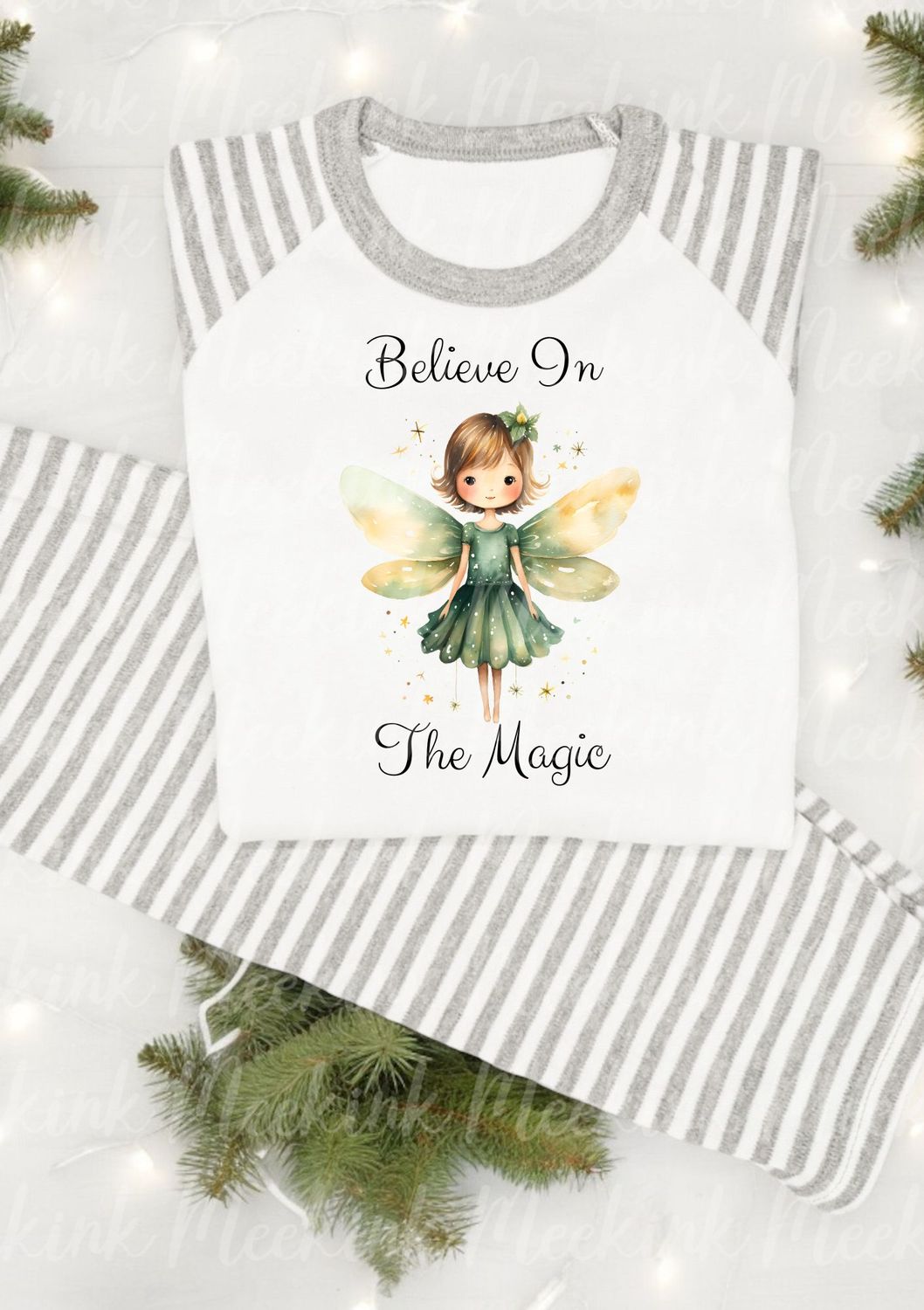Believe In The Magic Fairy Green Decal