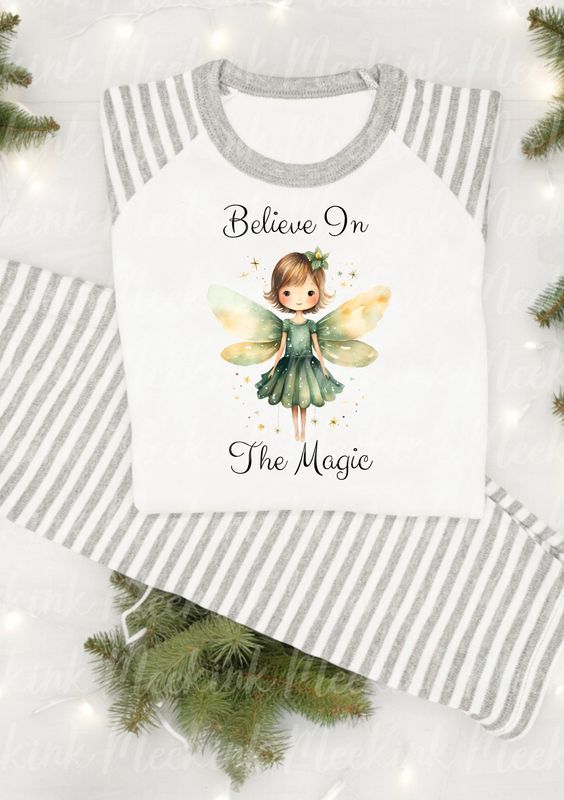 Believe In The Magic Fairy Green Decal