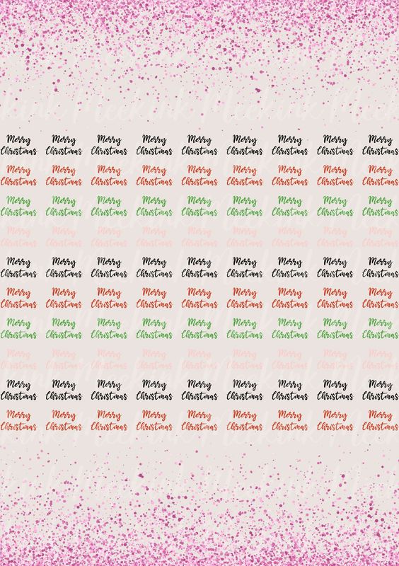 Christmas 5 A4 DTF Decals