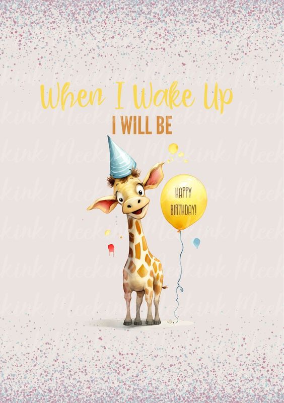 When I Wake Up Design 8 DTF DECAL