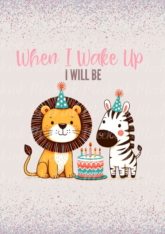 When I Wake Up Design 14 DTF DECAL