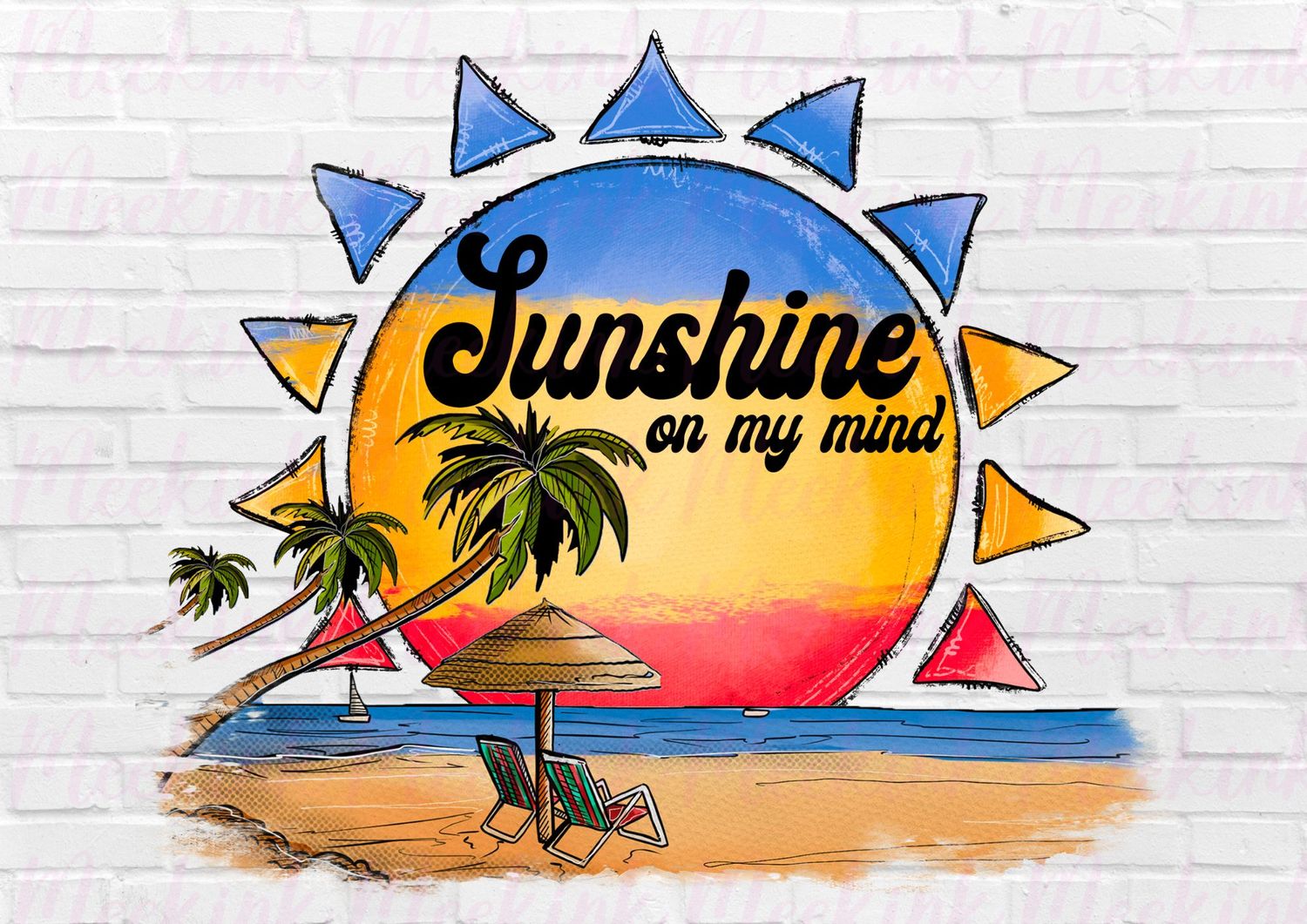 Sunshine UVDTF or DTF Decal