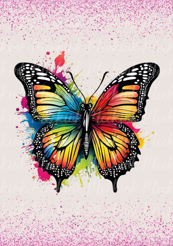 Colour Splash Butterfly 2