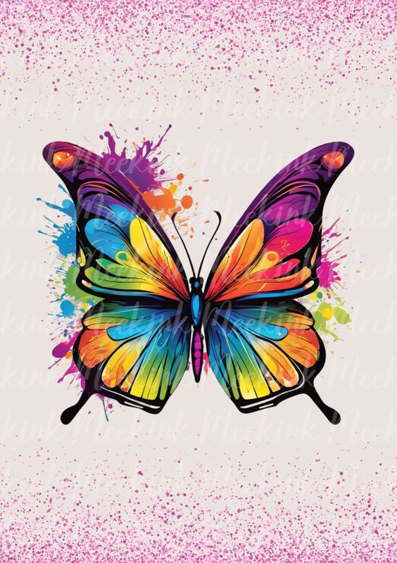Colour Splash Butterfly 5
