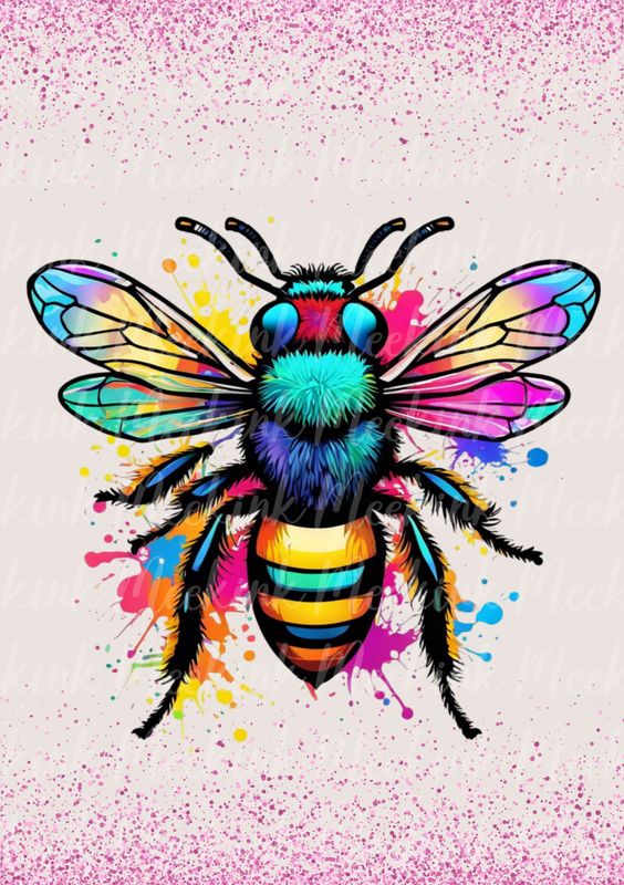 Colour Splash Bee 3