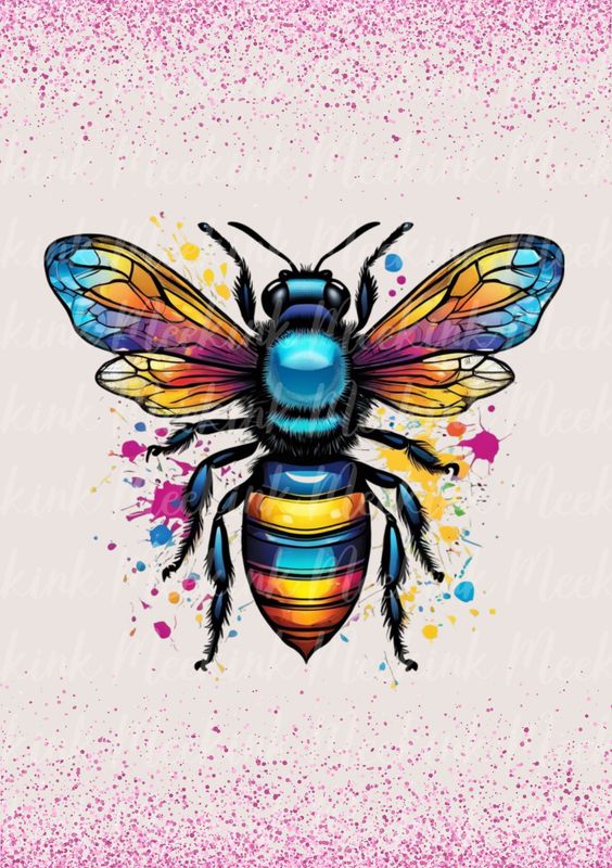 Colour Splash Bee 5