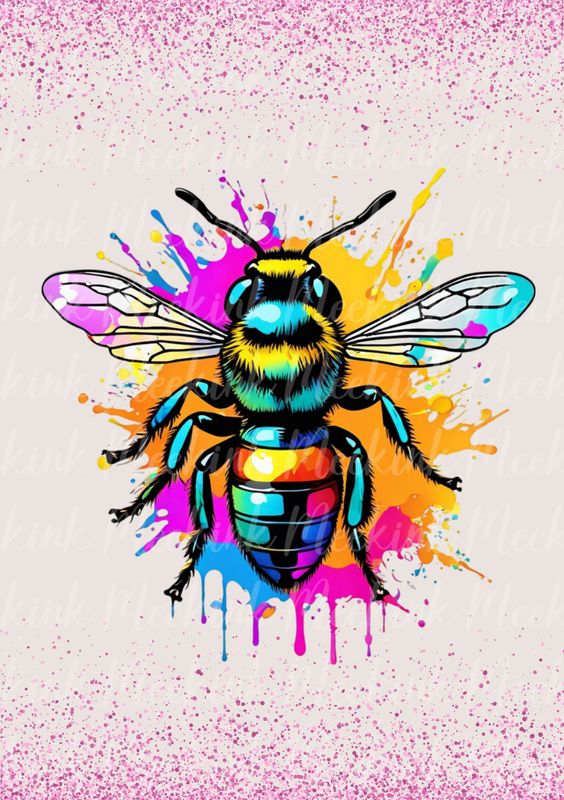 Colour Splash Bee 6