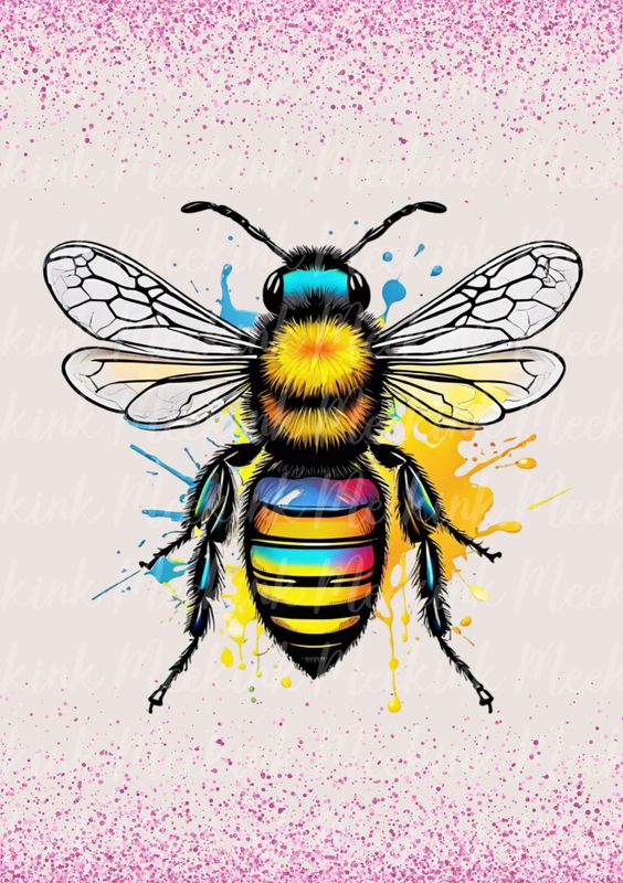 Colour Splash Bee 7