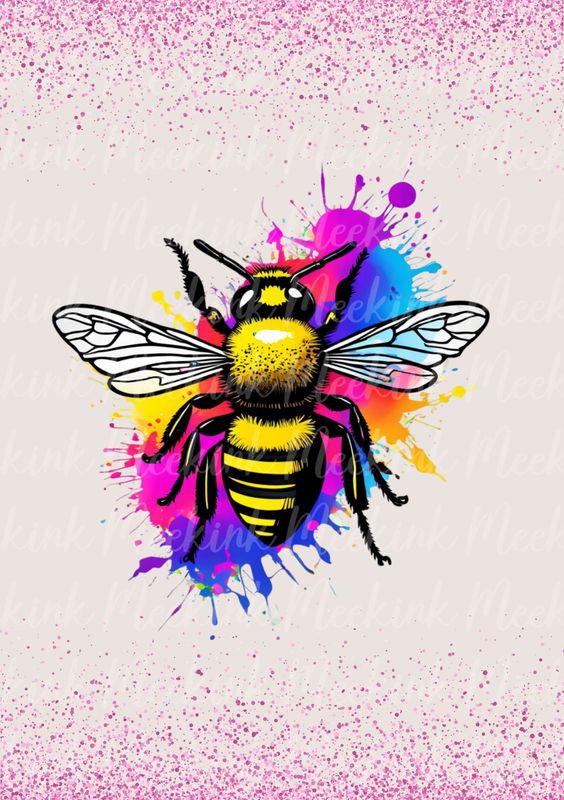 Colour Splash Bee 8