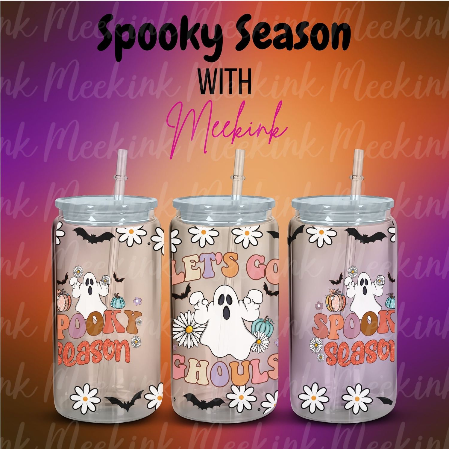 16oz Spooky Season 36 UVDTF Wrap