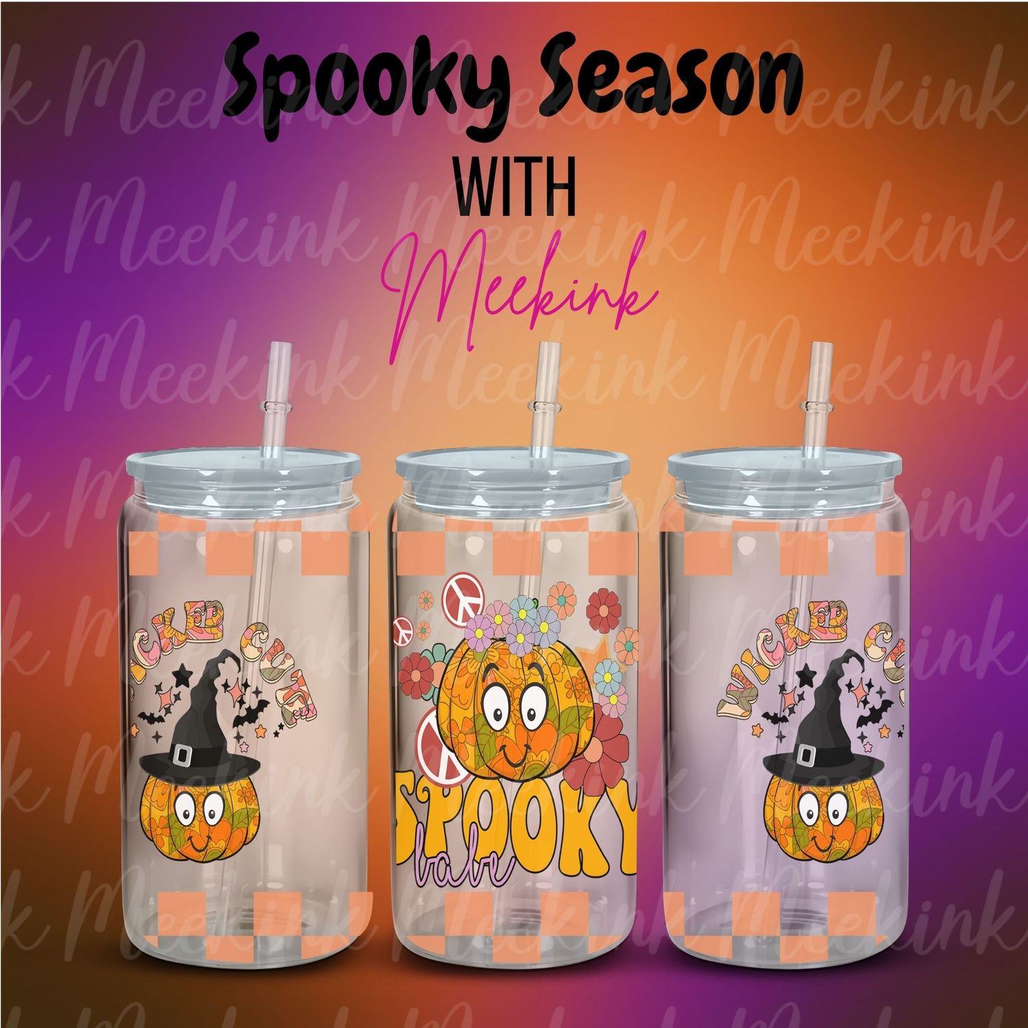 16oz Spooky Season 37 UVDTF Wrap