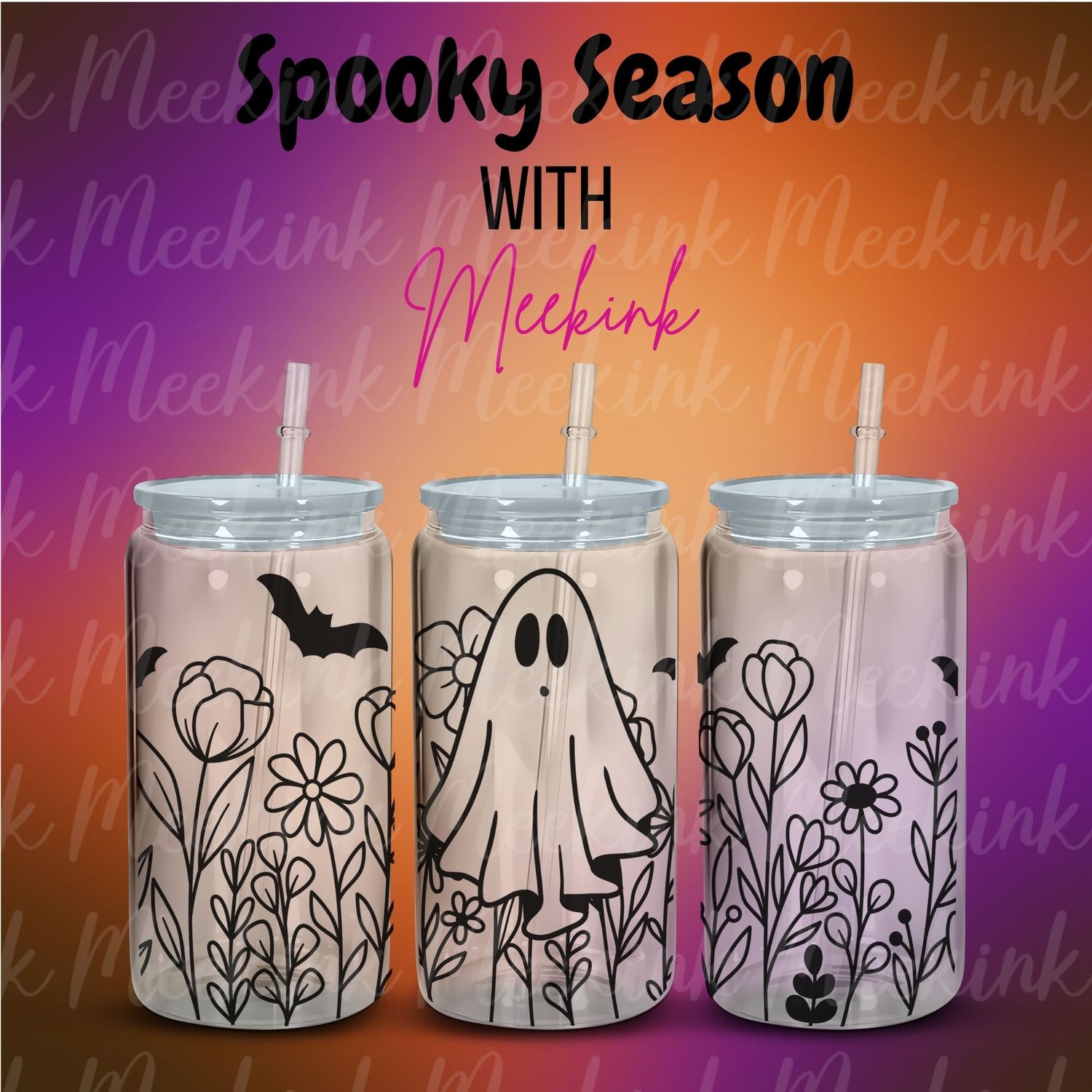 16oz Spooky Season 46 UVDTF Wrap
