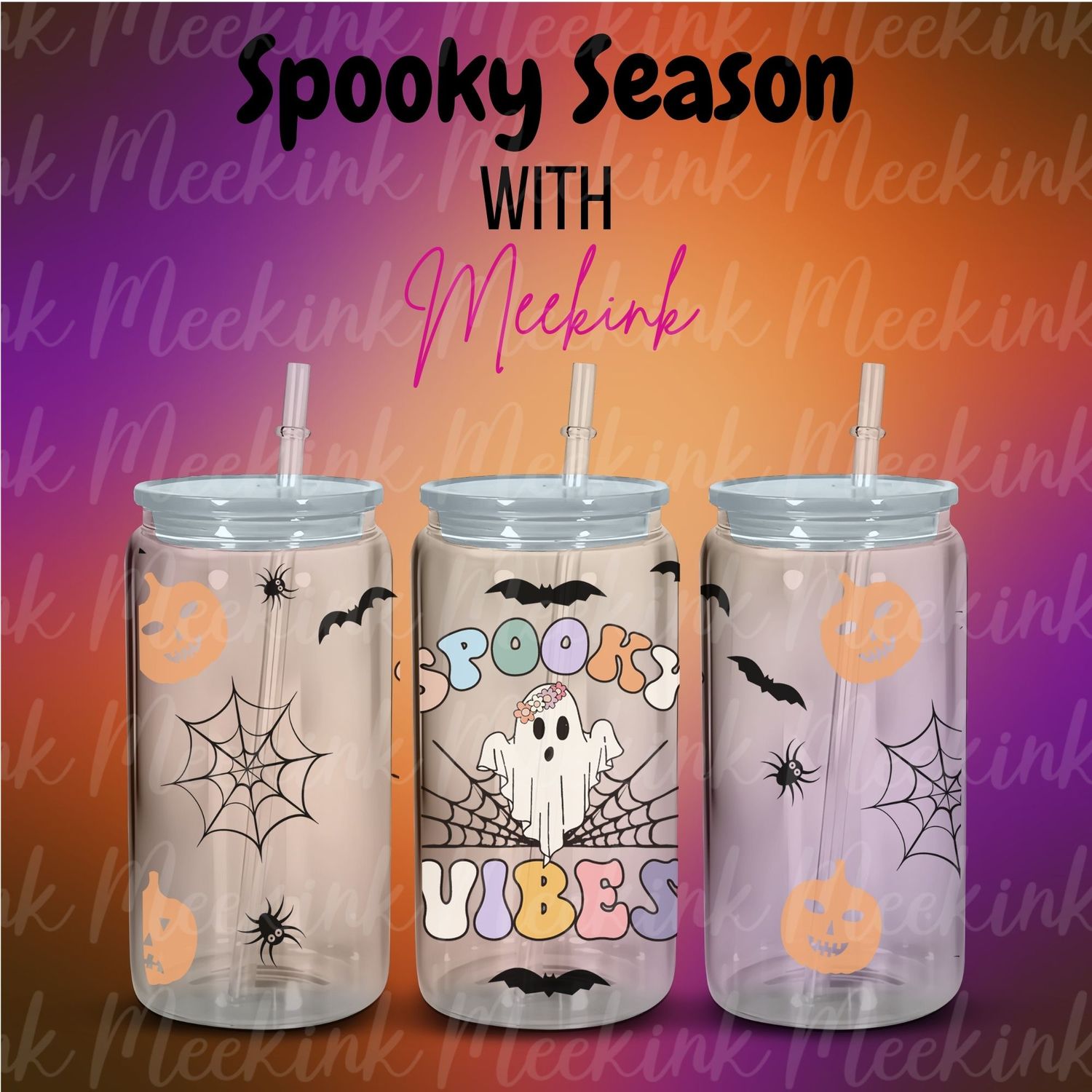 16oz Spooky Season 18 UVDTF Wrap