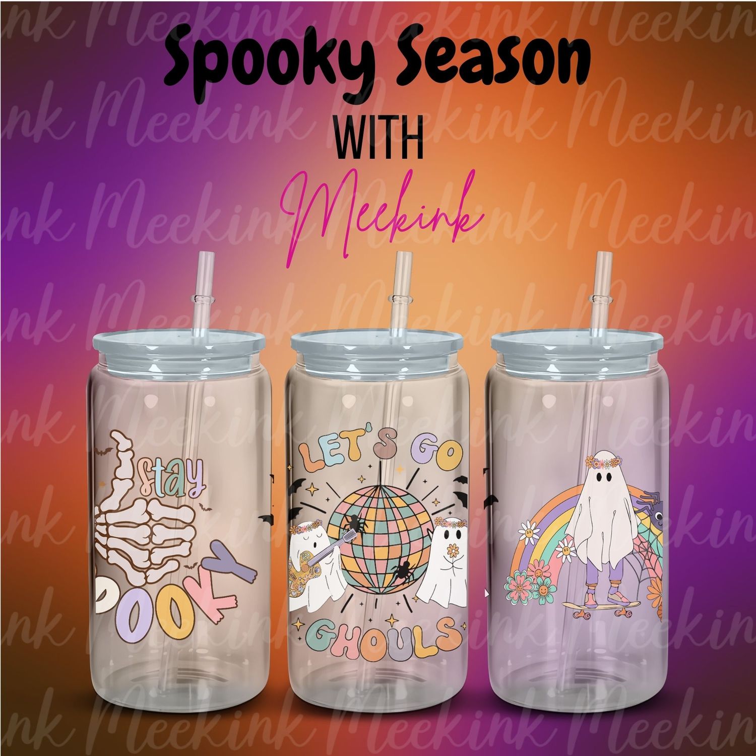 16oz Spooky Season 26 UVDTF Wrap