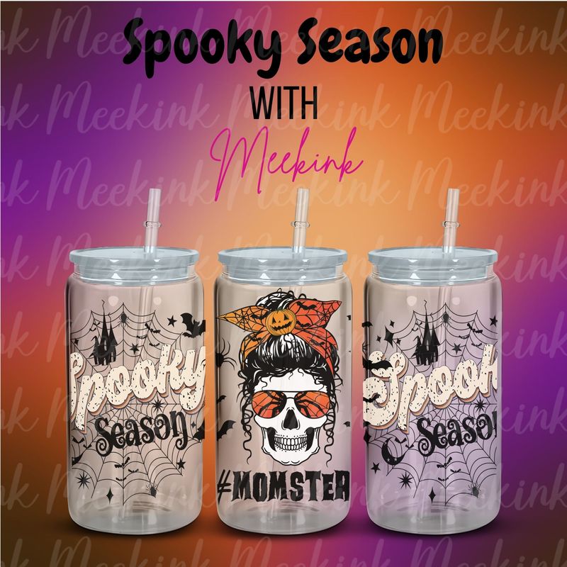 16oz Spooky Season 55 UVDTF Wrap