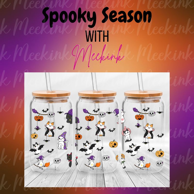 16oz Spooky Season 94 UVDTF Wrap
