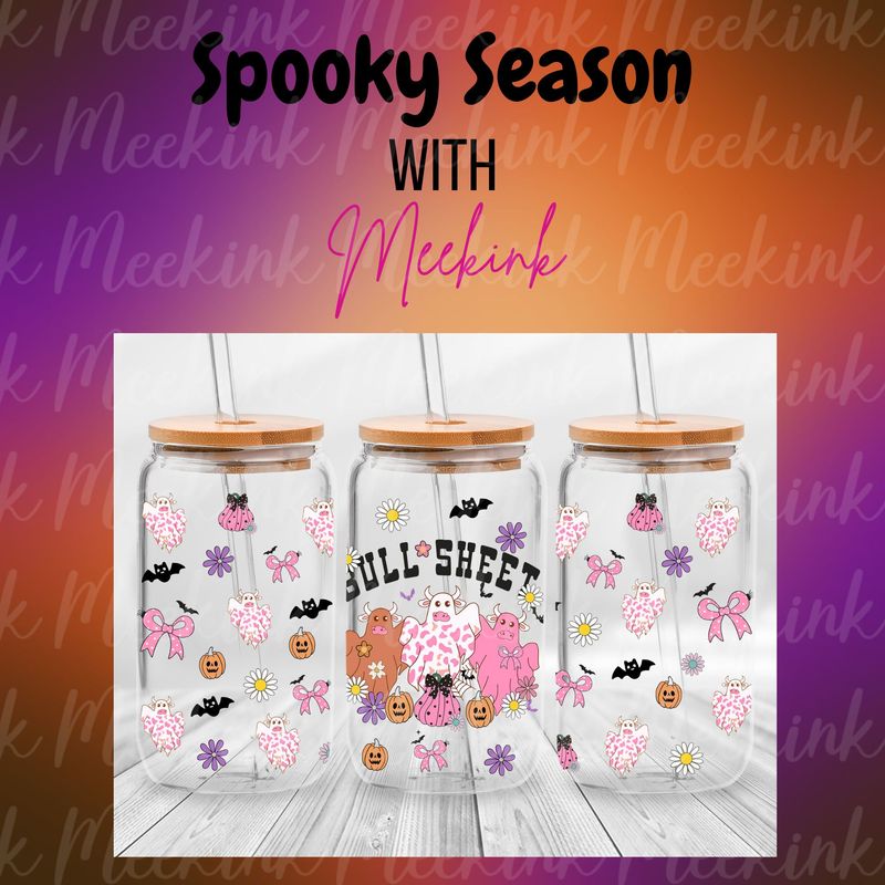 16oz Spooky Season 95 UVDTF Wrap