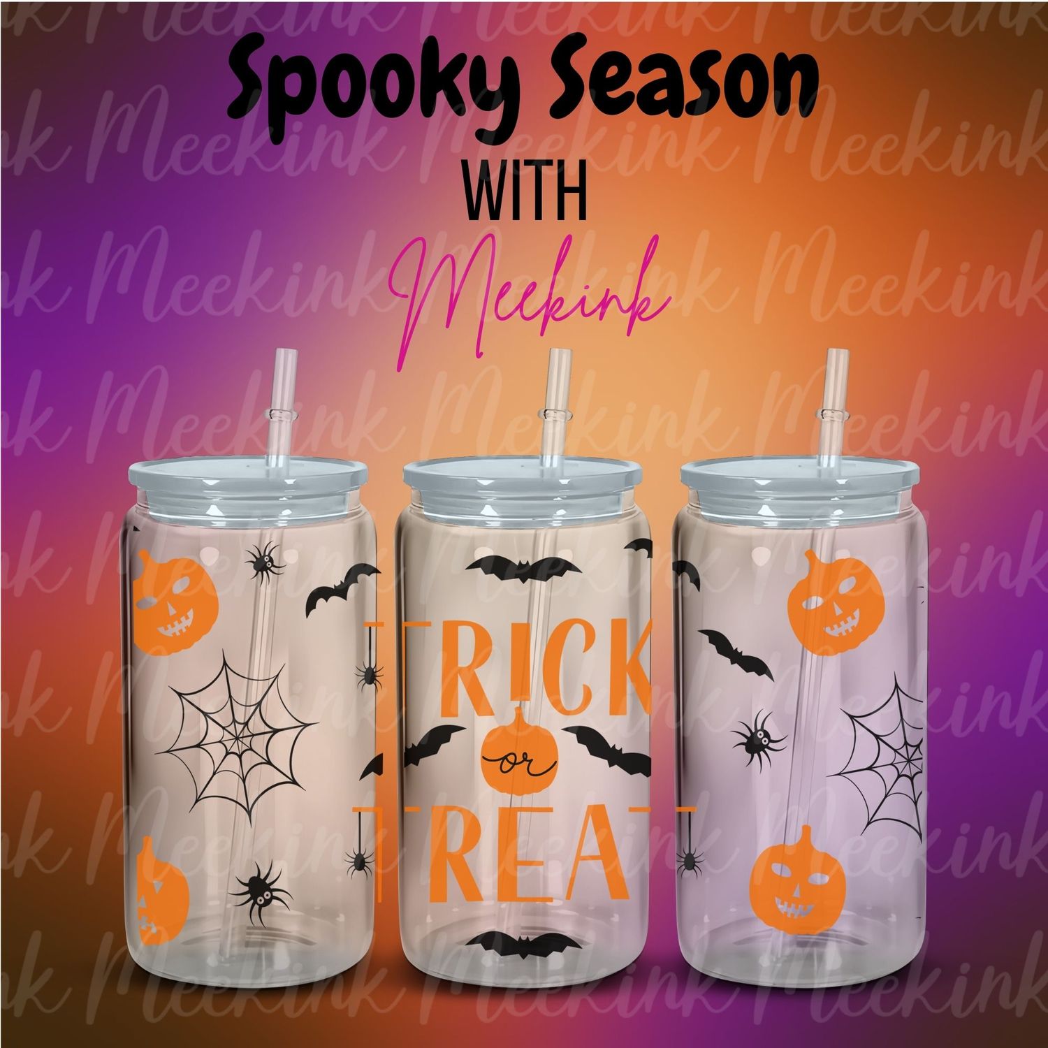 16oz Spooky Season 19 UVDTF Wrap