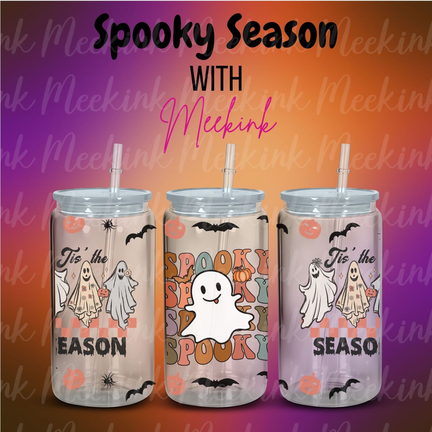 16oz Spooky Season 35 UVDTF Wrap