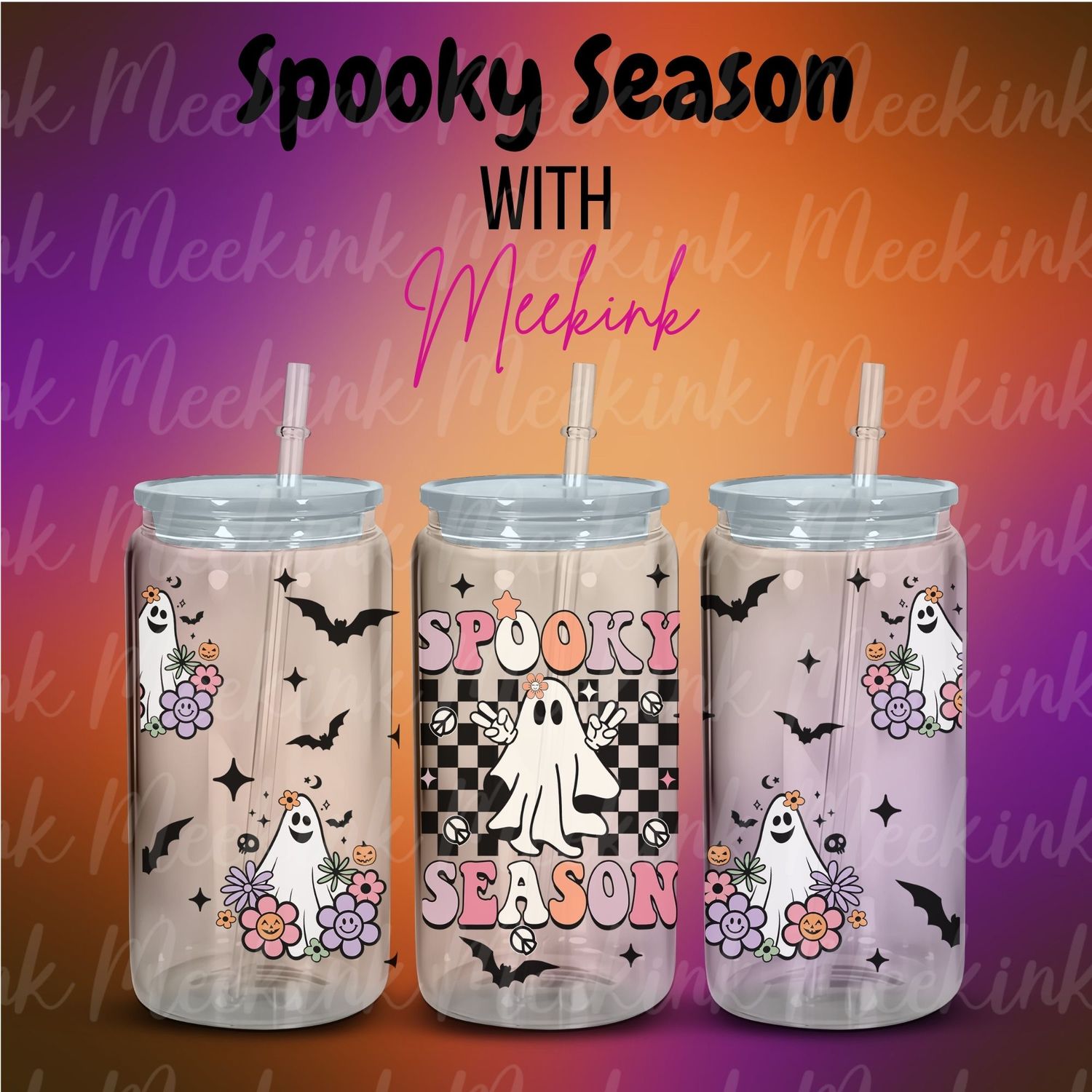 16oz Spooky Season 59 UVDTF Wrap