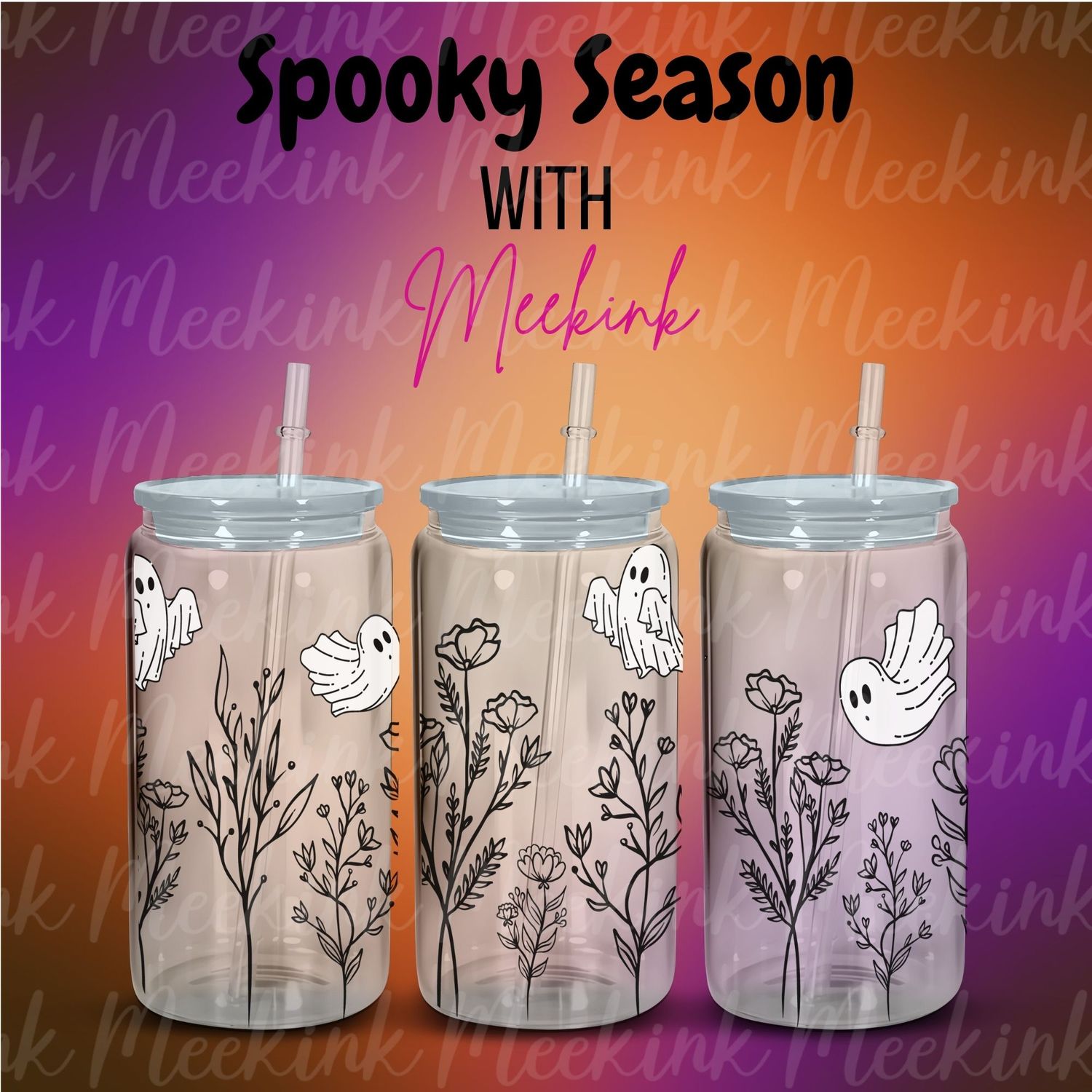 16oz Spooky Season 9 UVDTF Wrap